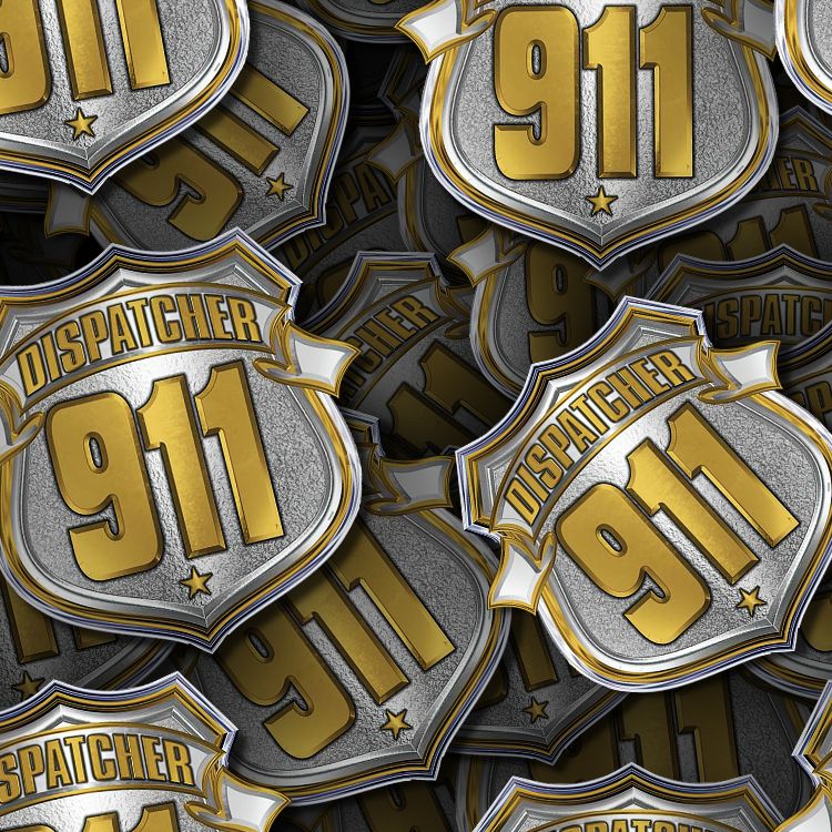 Dispatcher 911 Badge 22