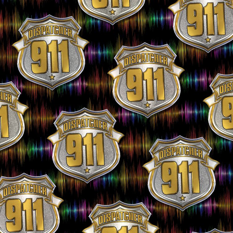 Dispatcher 911 Badge 23