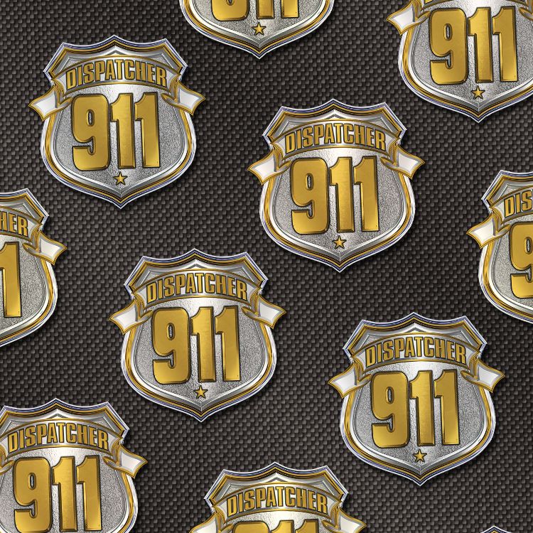 Dispatcher 911 Badge 24