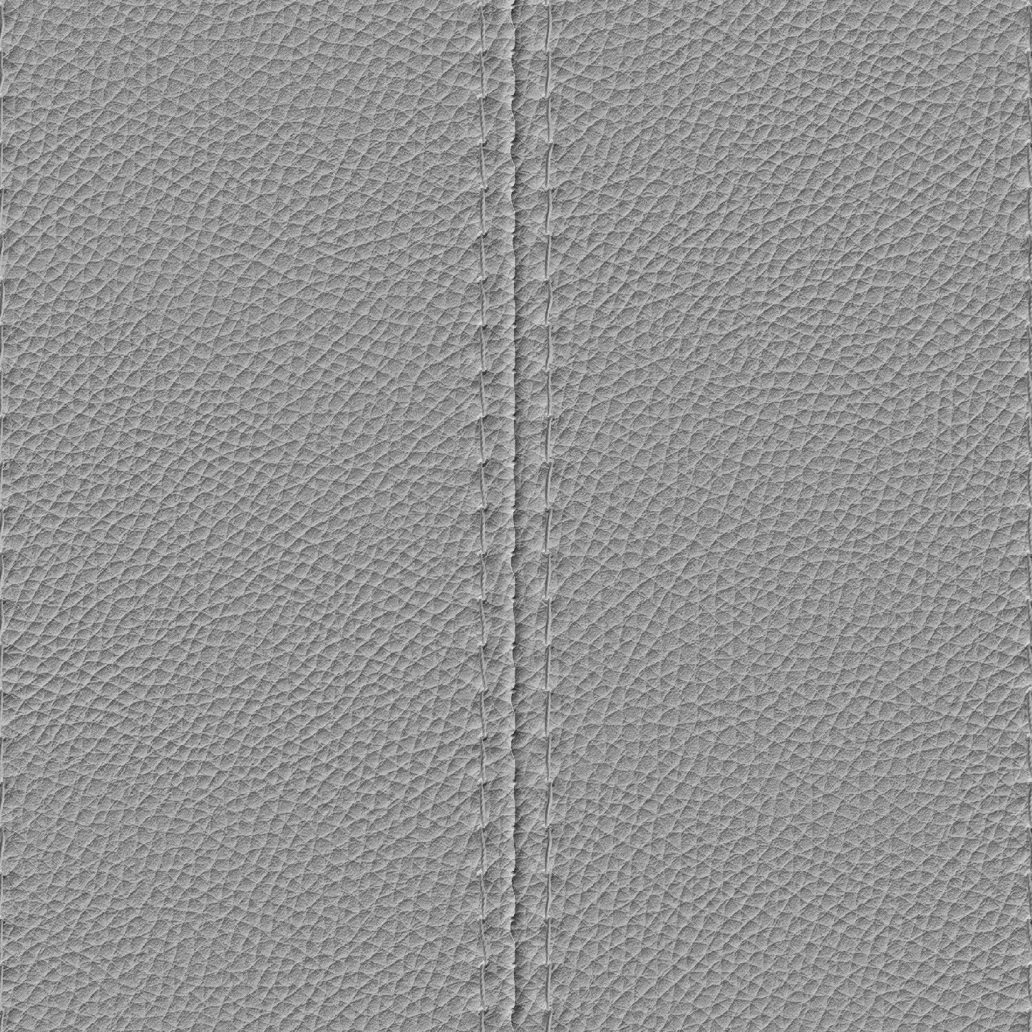 Double Stitched Leather Overlay