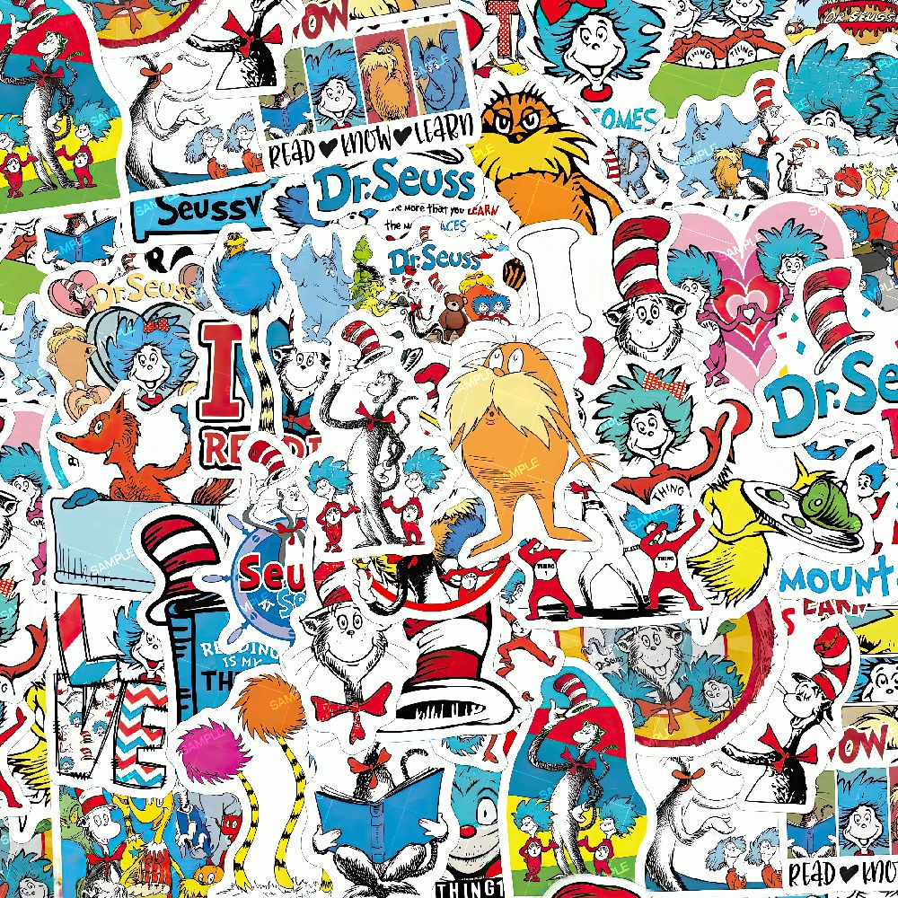 Dr Seuss Stickers