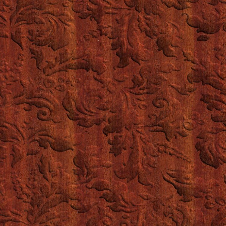 Embossed Mahogany