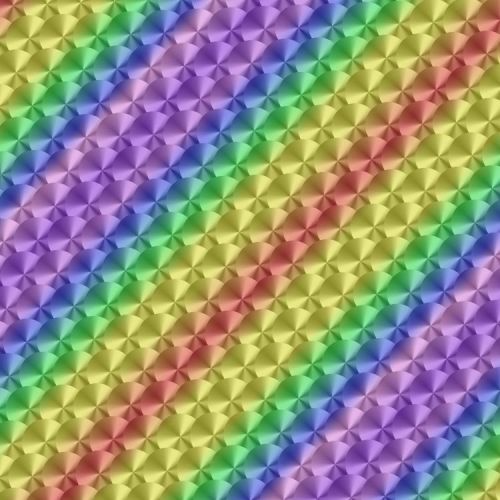 Engine Turned Rainbow 22