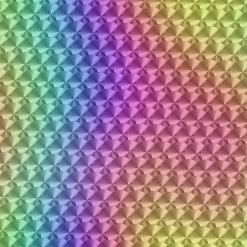 Engine Turned Rainbow 23