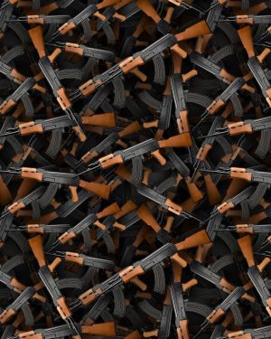 Falling AK47s
