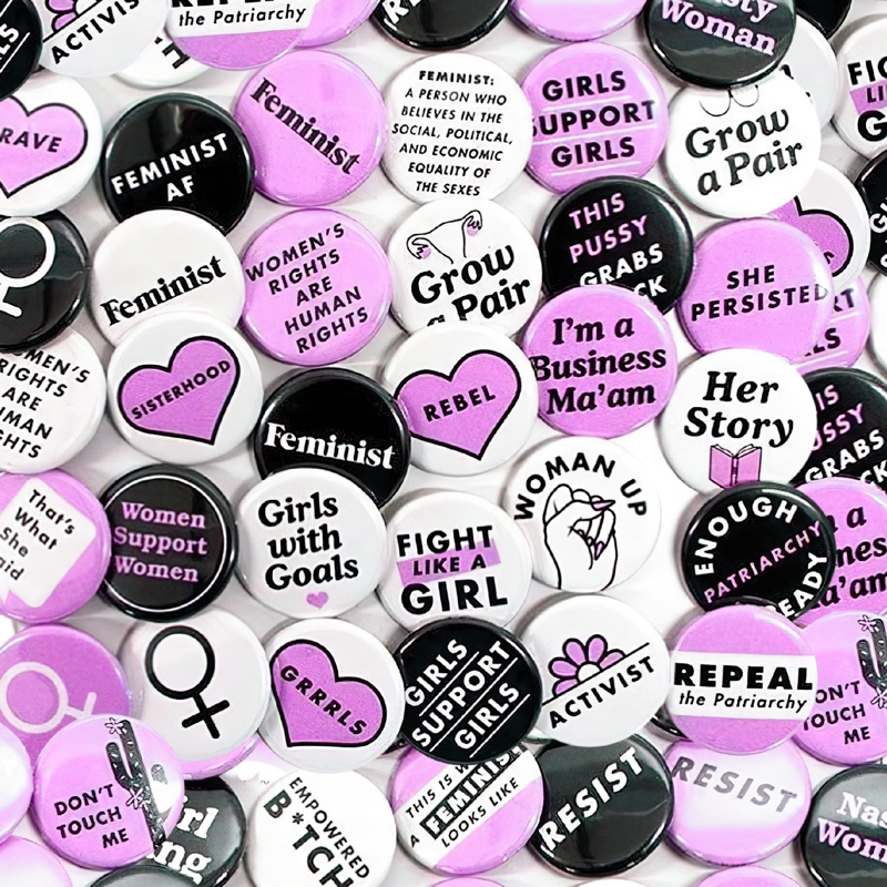 Feminist Buttons 24