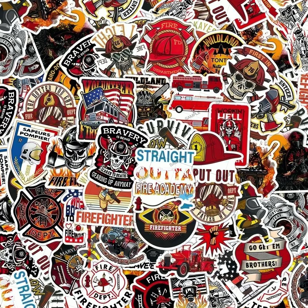 Fire Fighter Sticker Bomb
