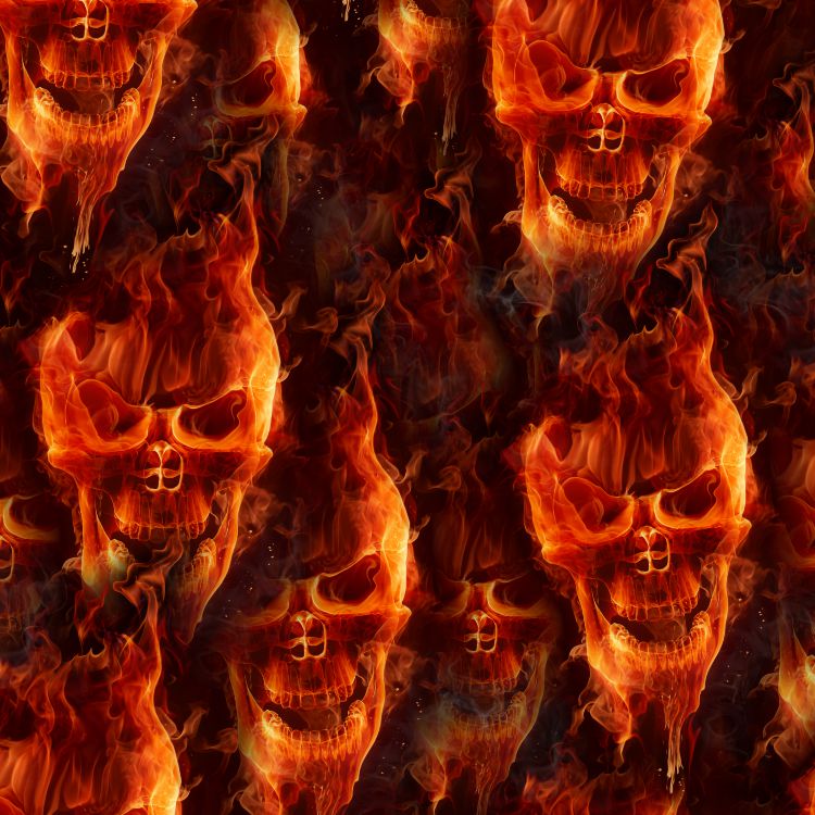 Fire Skull 46