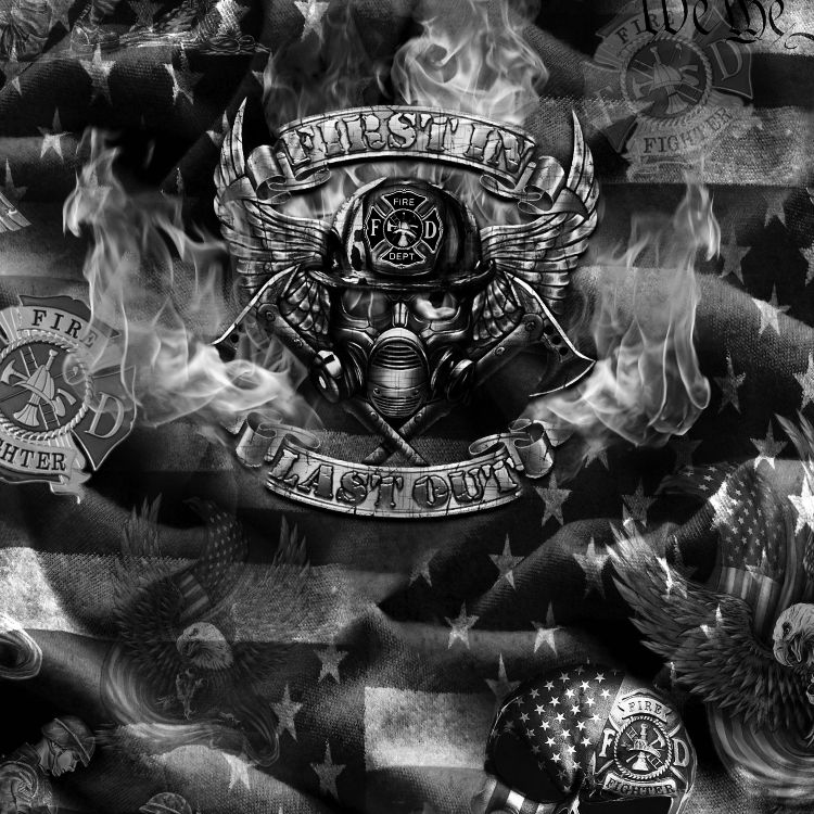 Firefighter Flag Tribute 23