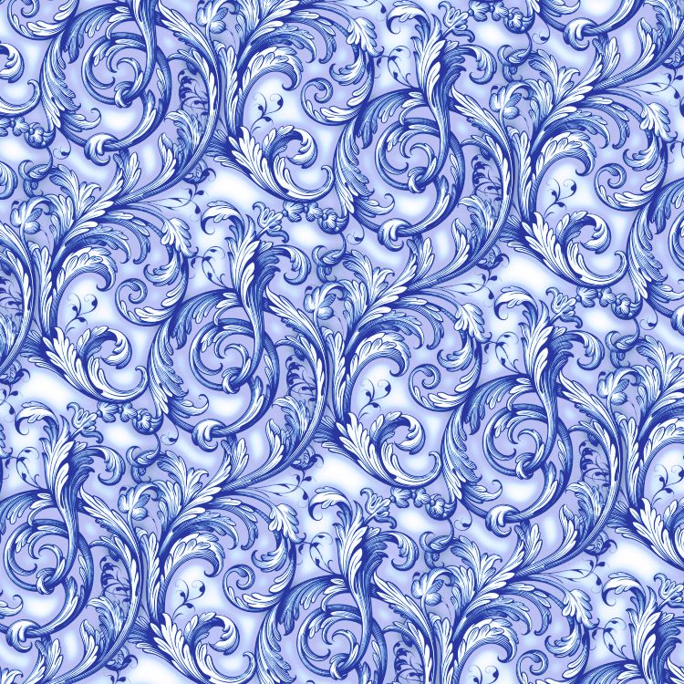 Flow Blue Acanthus 23