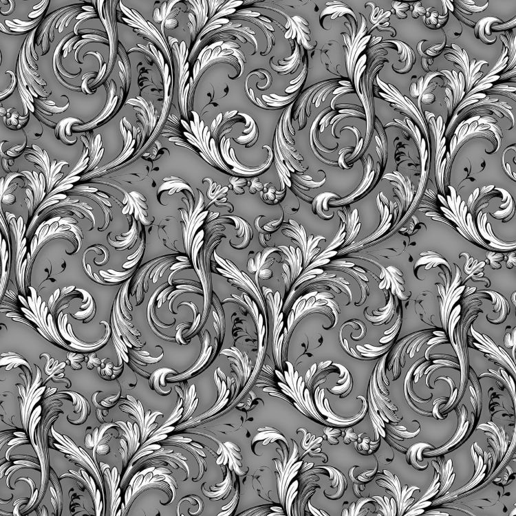 Flow Blue Acanthus 24