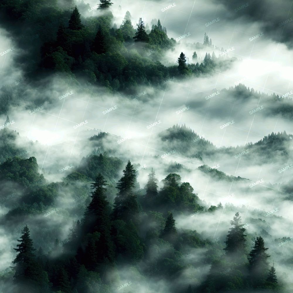 Foggy Mountain Morning