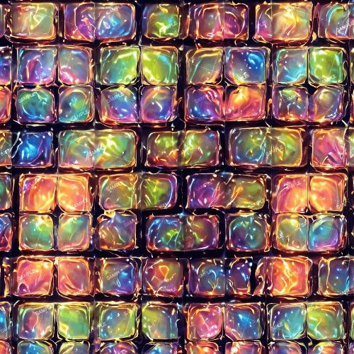 Glowing Glass Tiles