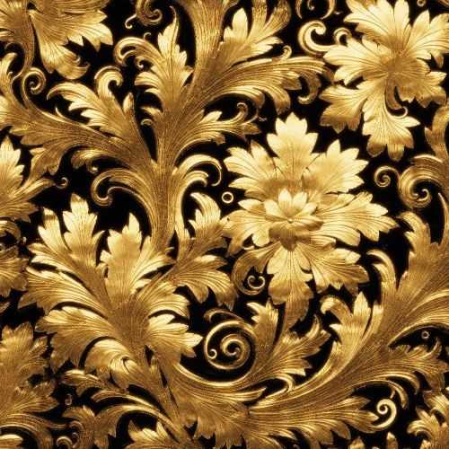 Gold Acanthus Scrollwork 44
