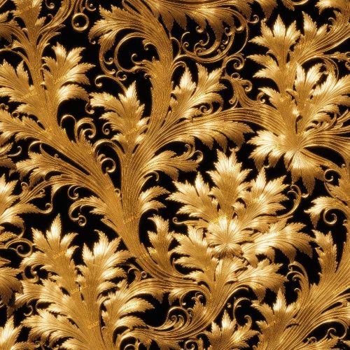 Gold Acanthus Scrollwork 45