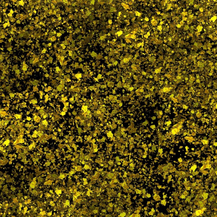 Gold Flakes Falling