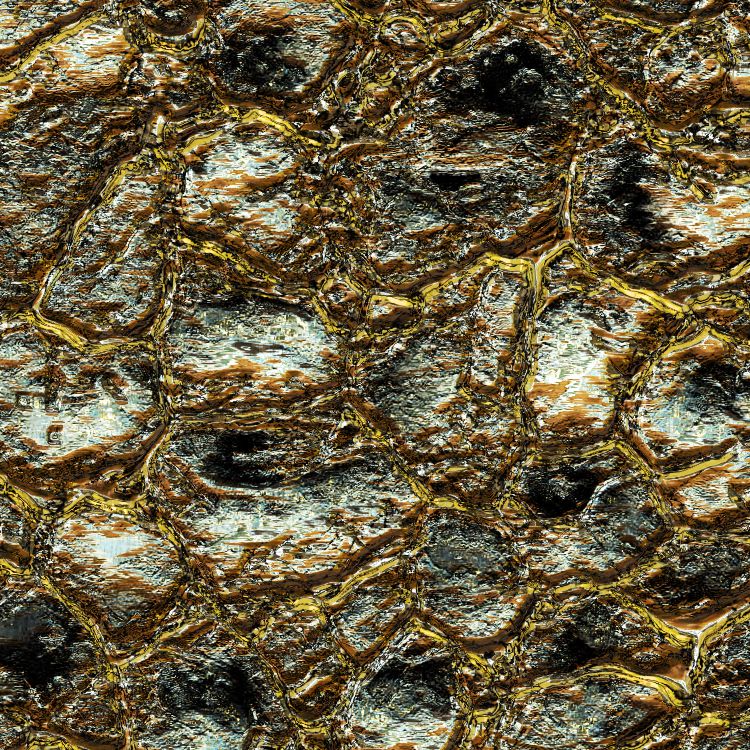 Gold Veined Quartz