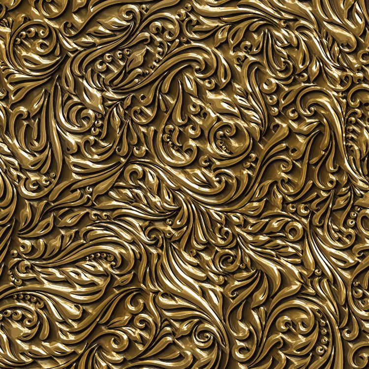 Golden Scrollwork