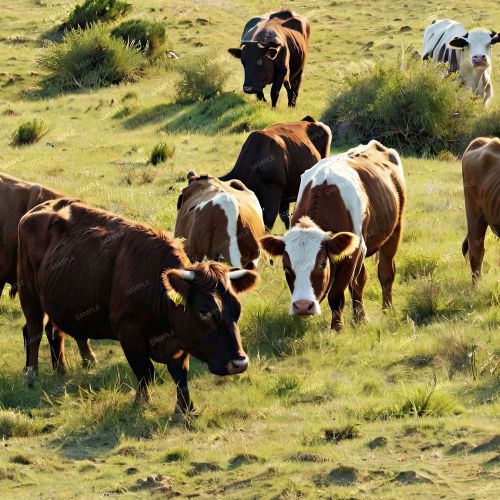 Grazing Cattle