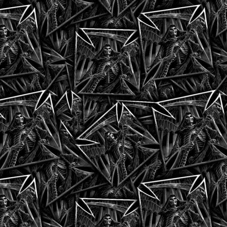 Grim Maltese Cross