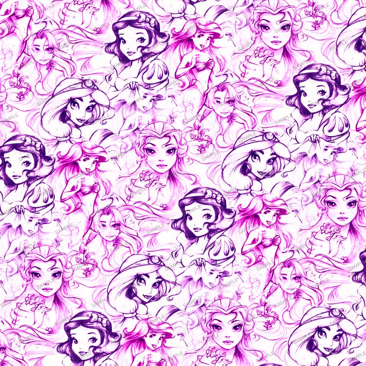 Hand Drawn Princesses 21