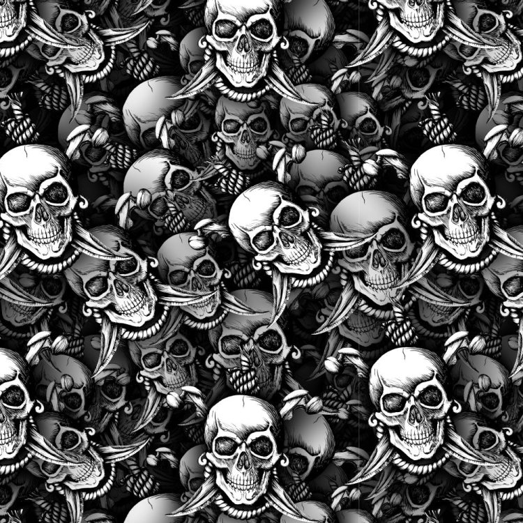 Hanging Pirate Skulls 22