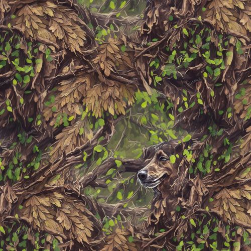 Hidden Dog Camouflage 42