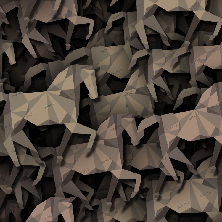 Horse Herd Camouflage