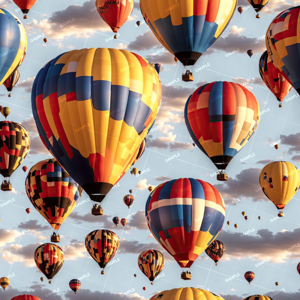 Hot Air Ballons at Sunrise