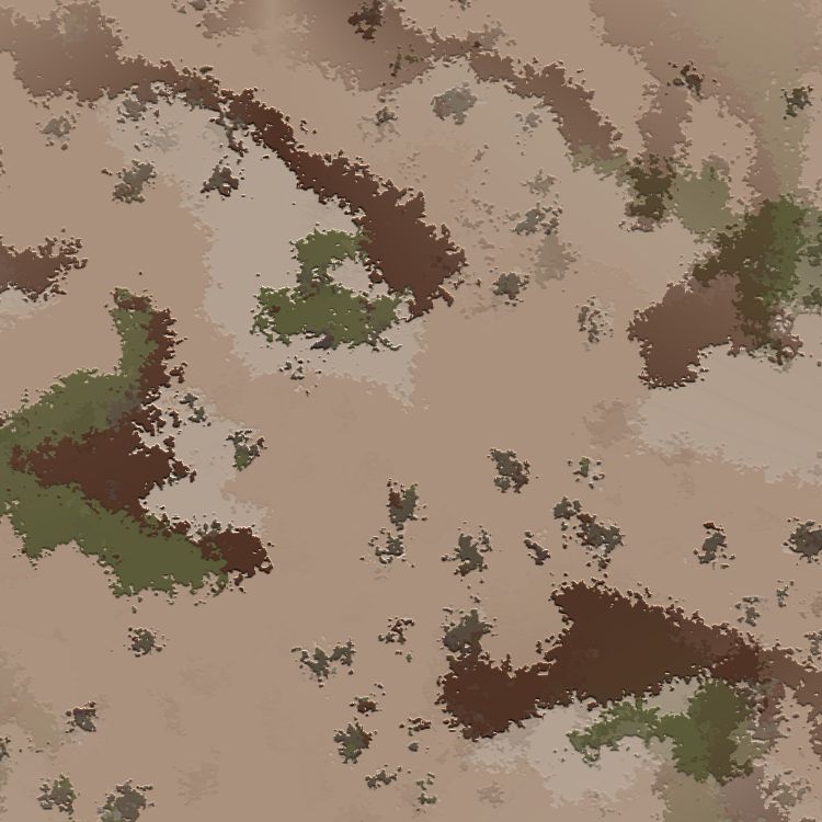 Improved Disruptive MultiTerrain Camouflage