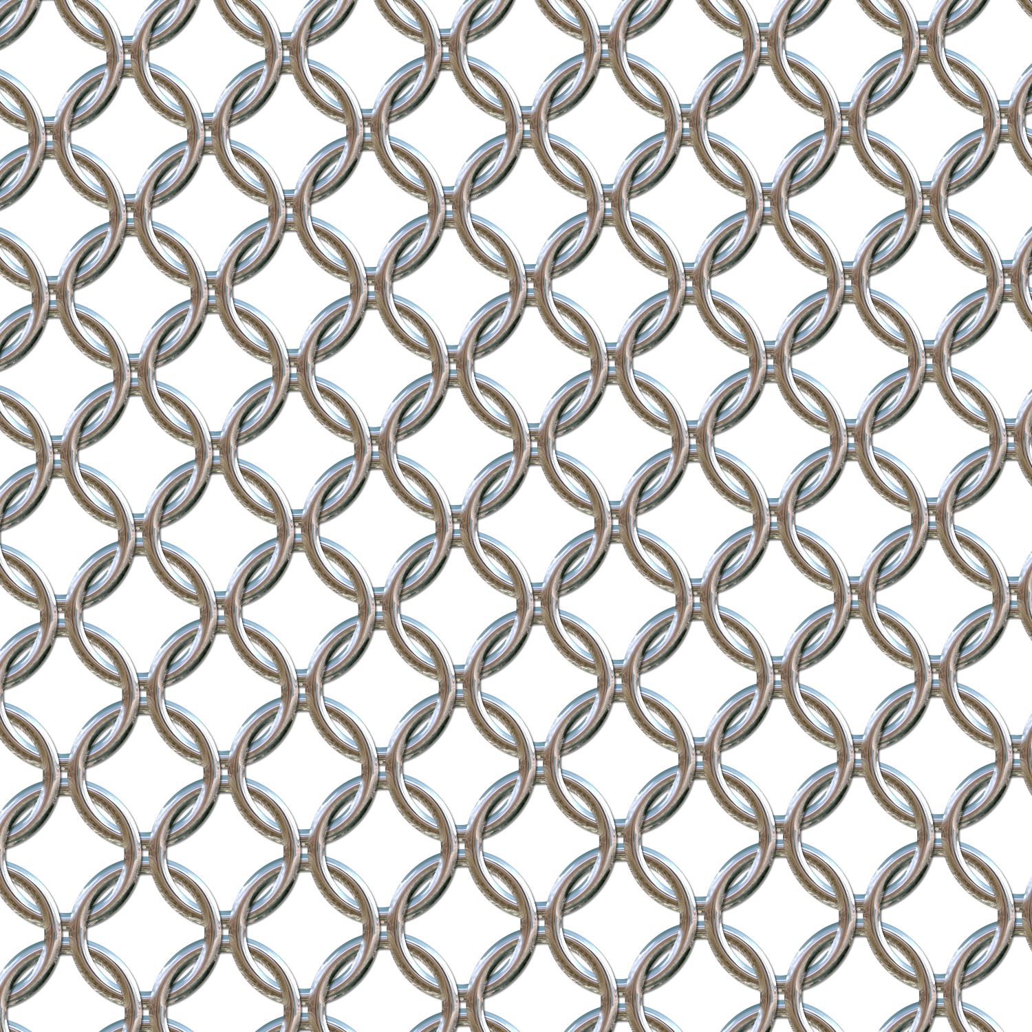 Interlocking Chrome Rings