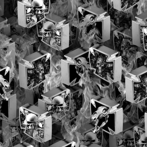 Iron Cross Skulls 24