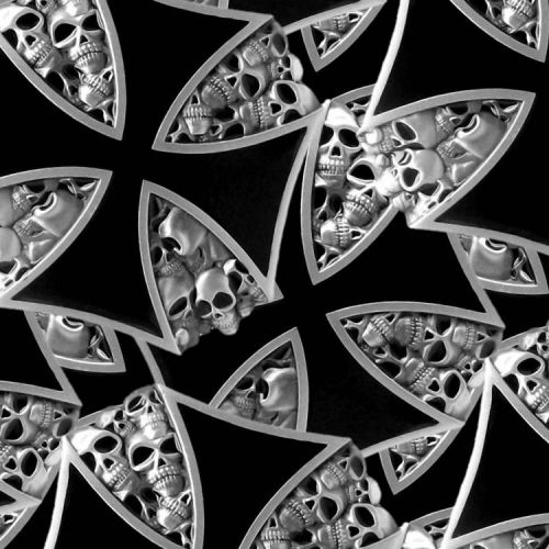 Iron Cross Skulls 25