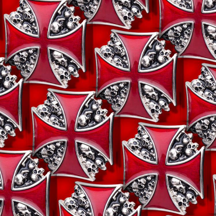 Iron Cross Skulls 29