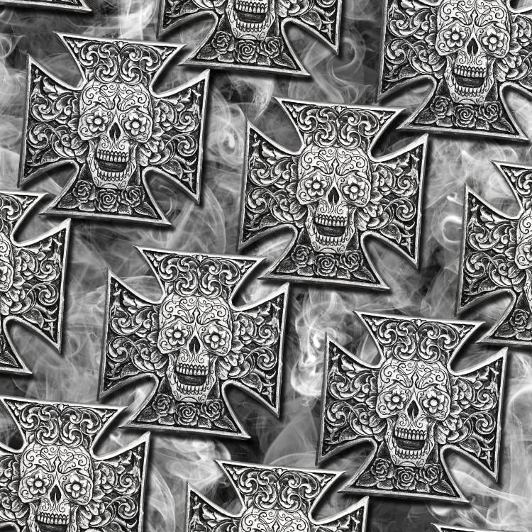 Iron Cross Sugar Skulls 19
