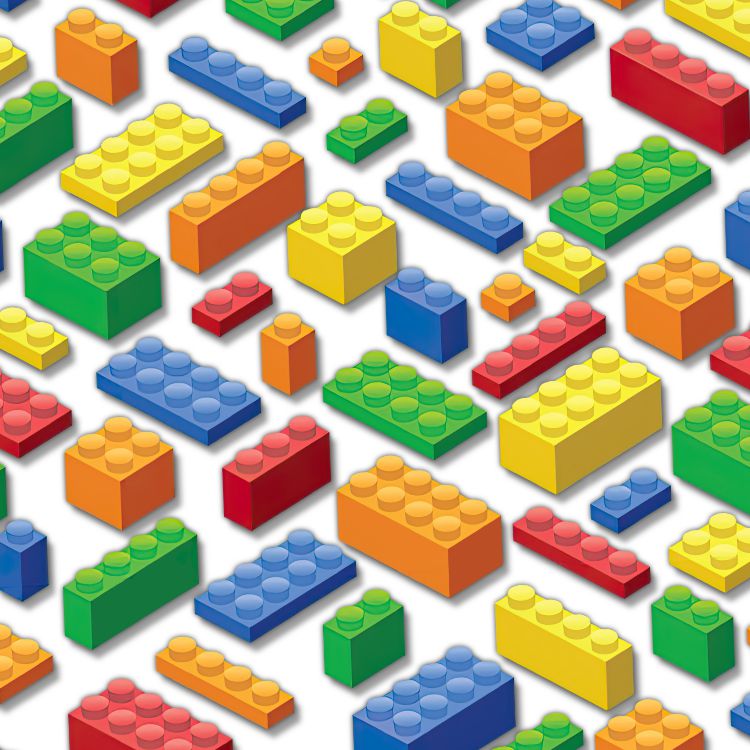 Isometric Toy Blocks 21