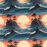 Japanese-Island-Sunset
