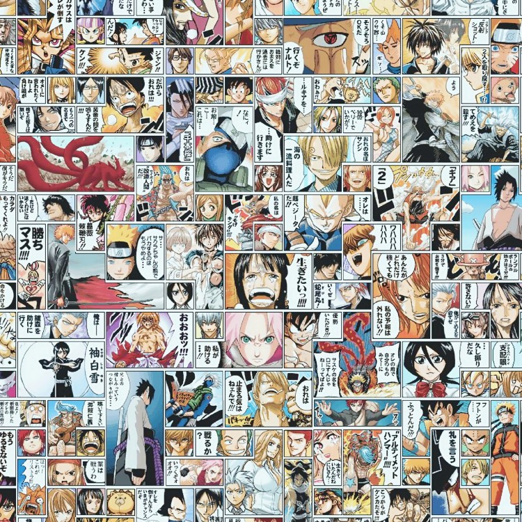 Japanese Manga Strips