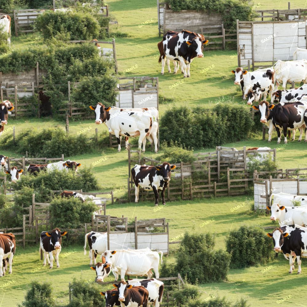 Jersey Cows on the Farm