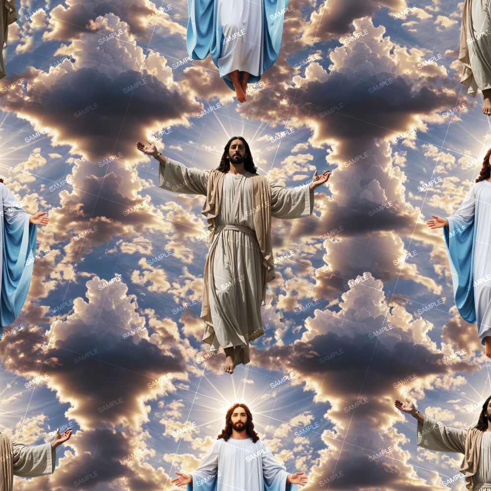 Jesus In The Clouds