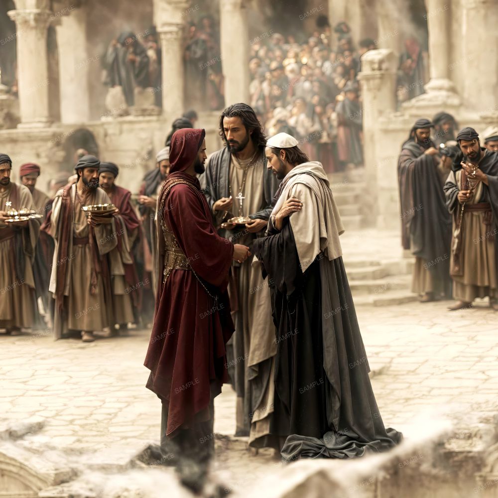 Judas Iscariot Jesus and the Priest 42