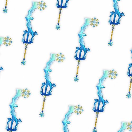 Kingdom Hearts Diamond Dust Keyblade 22
