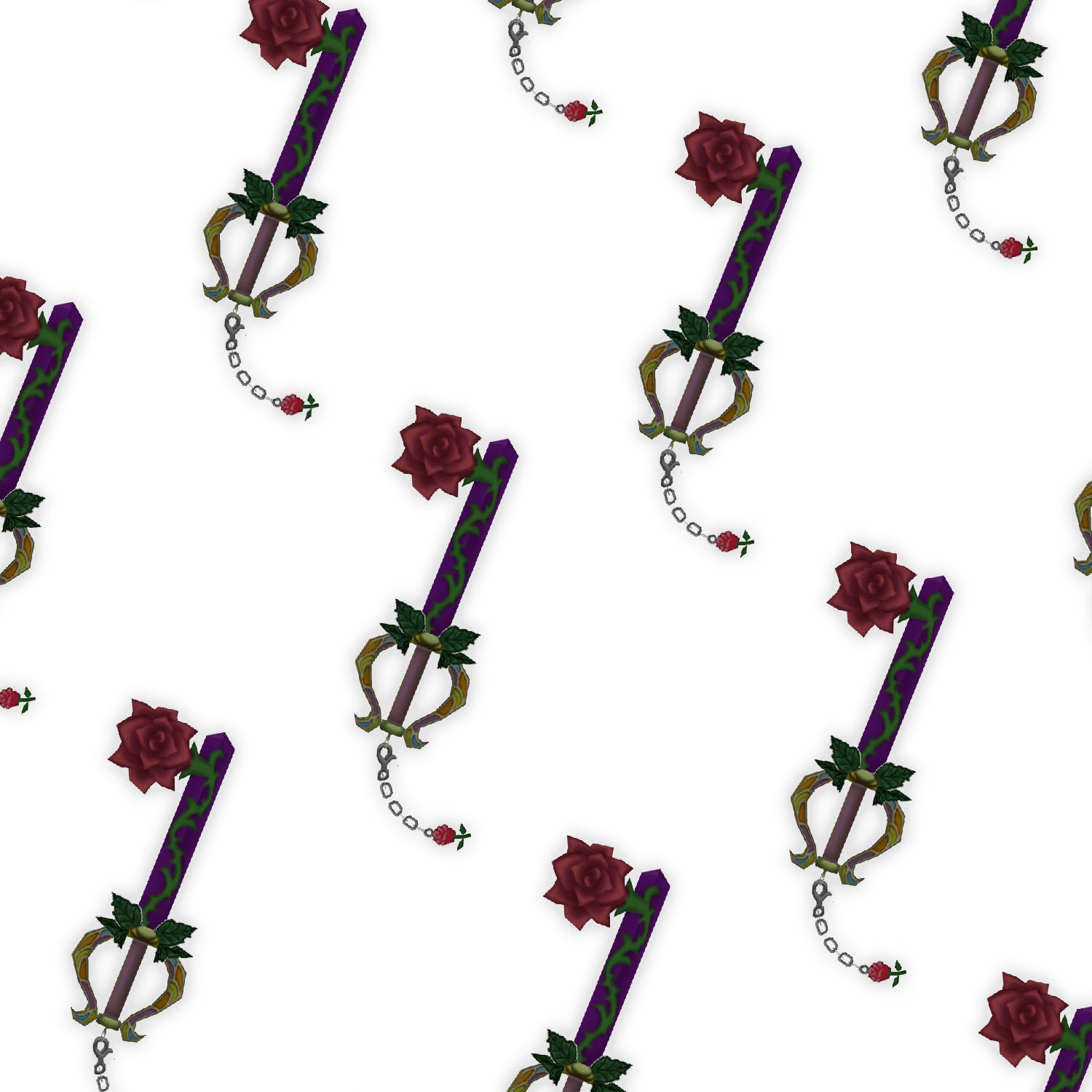 Kingdom Hearts Divine Rose Keyblade 22