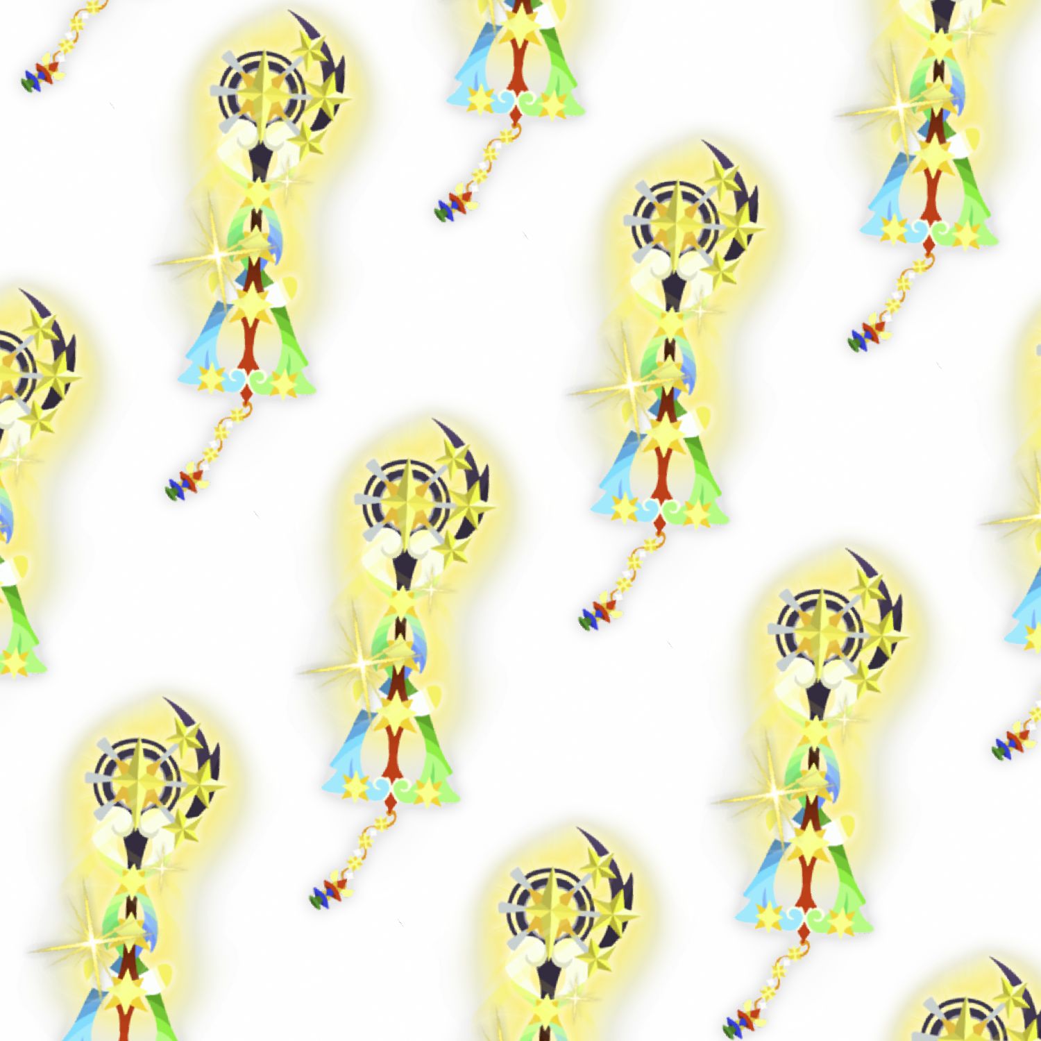 Kingdom Hearts Fairy Stars Keyblade 23