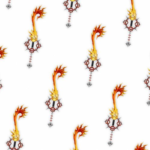 Kingdom Hearts Flame Liberator Keyblade