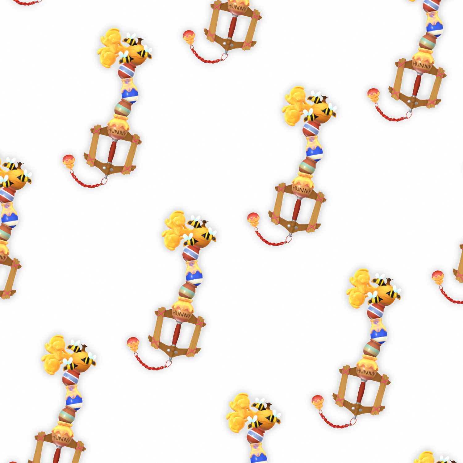 Kingdom Hearts Honey Spout Keyblade