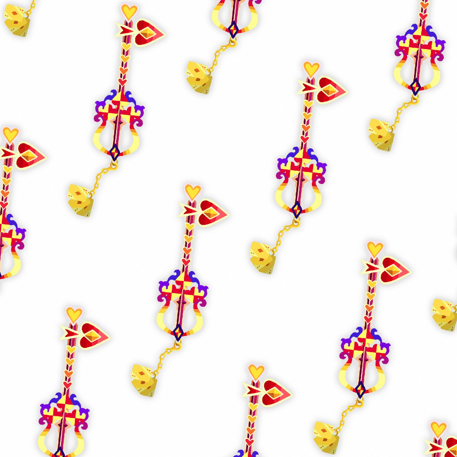 Kingdom Hearts Lady Luck Keyblade 22