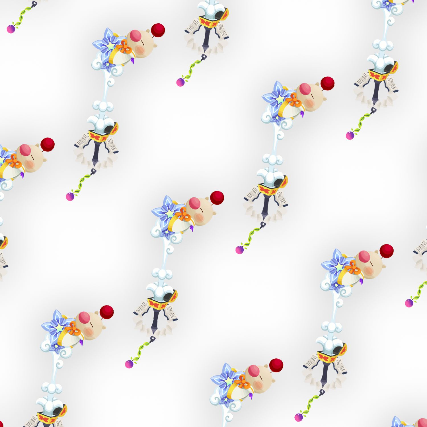 Kingdom Hearts Moogle of Glory Keyblade 22