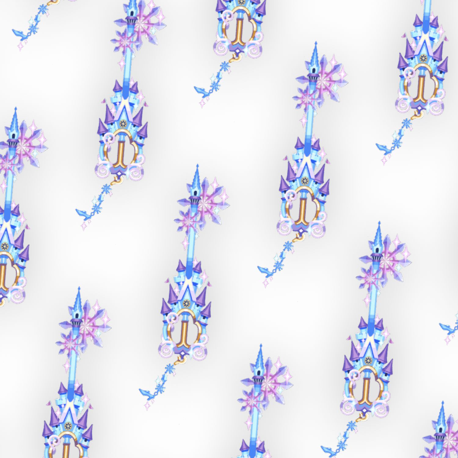 Kingdom Hearts Stroke of Midnight Keyblade 22