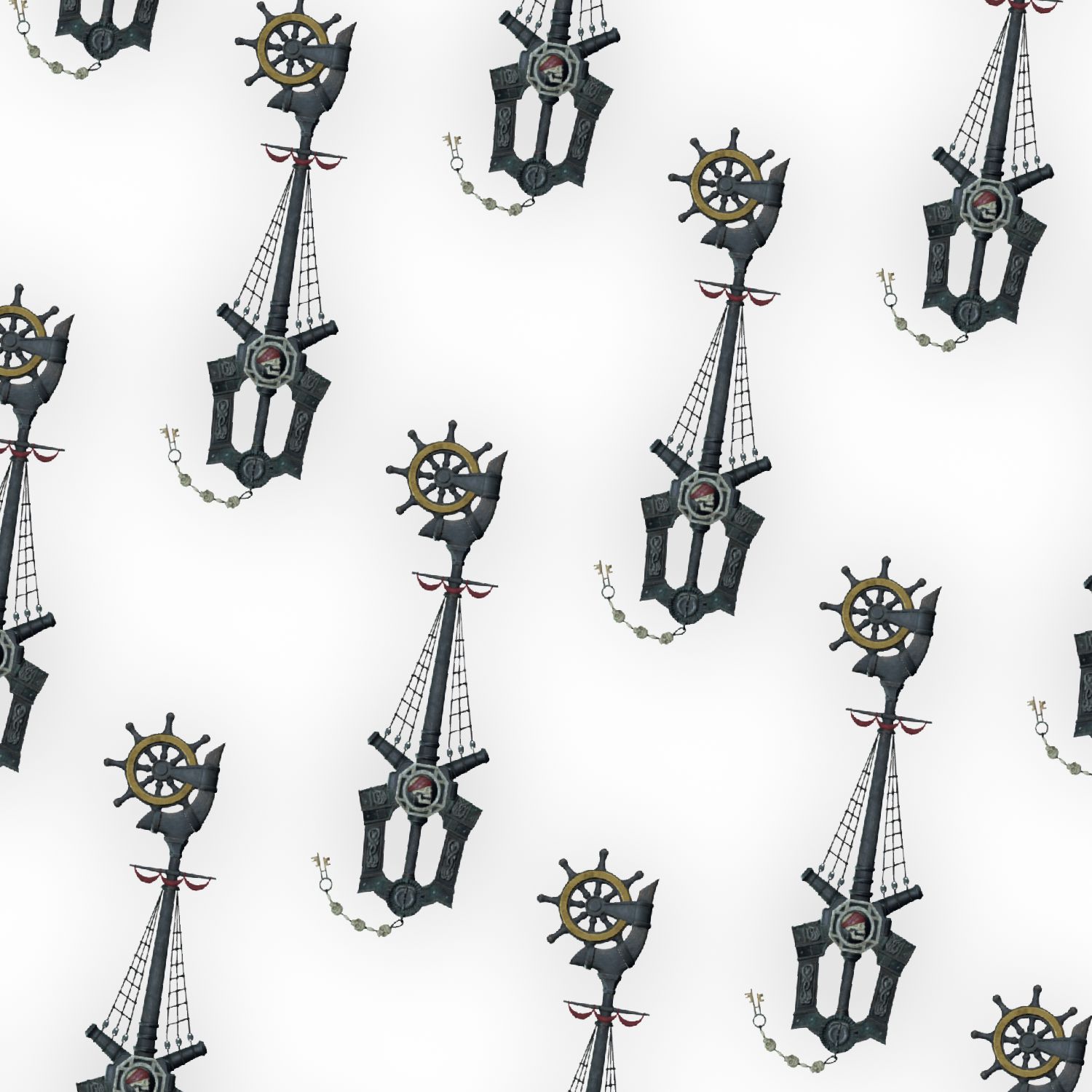 Kingdom Hearts Wheel of Fate Keyblade